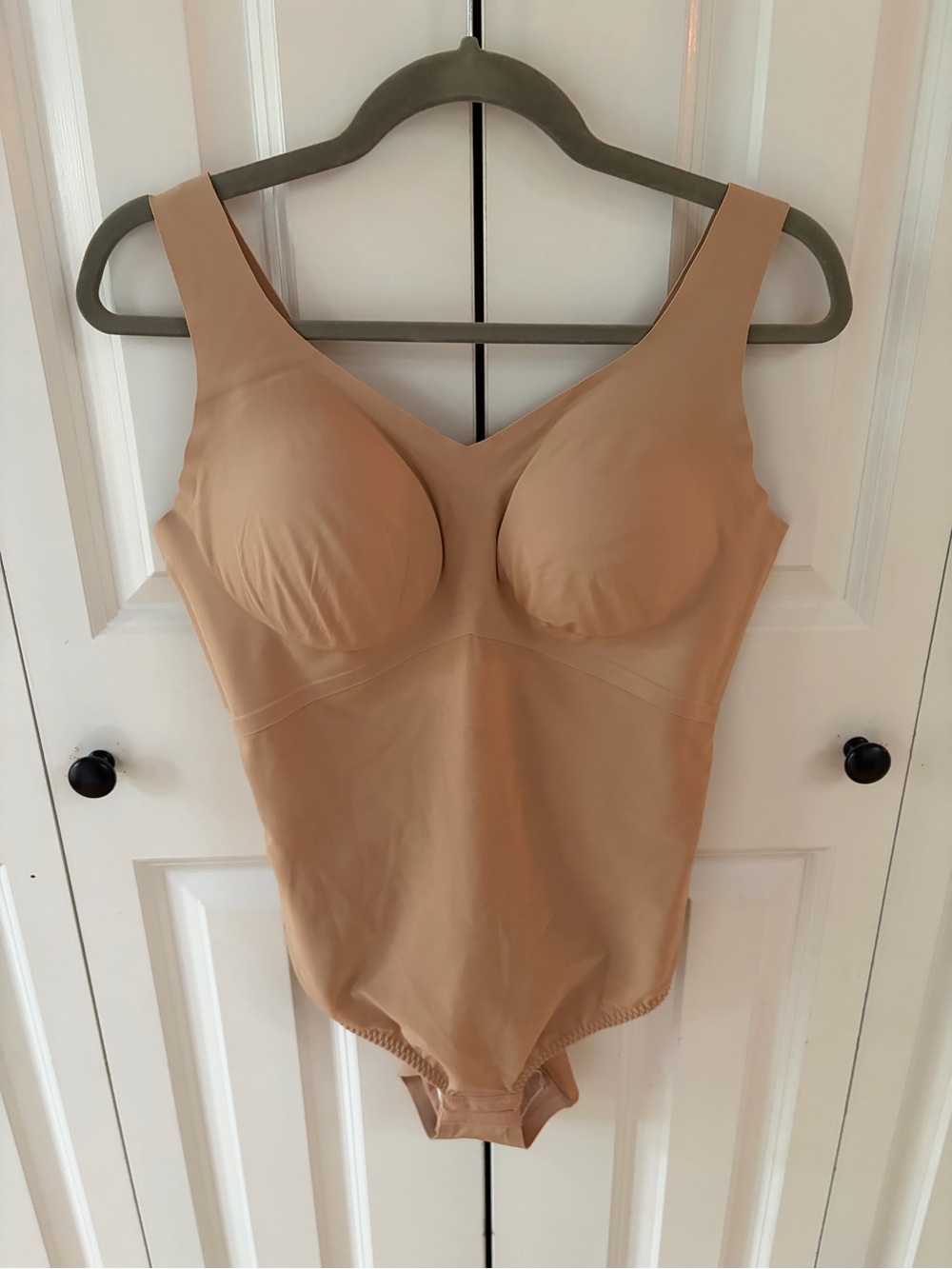 NWOT Honeylove Liftwear Tank Bodysuit - Sand - XL